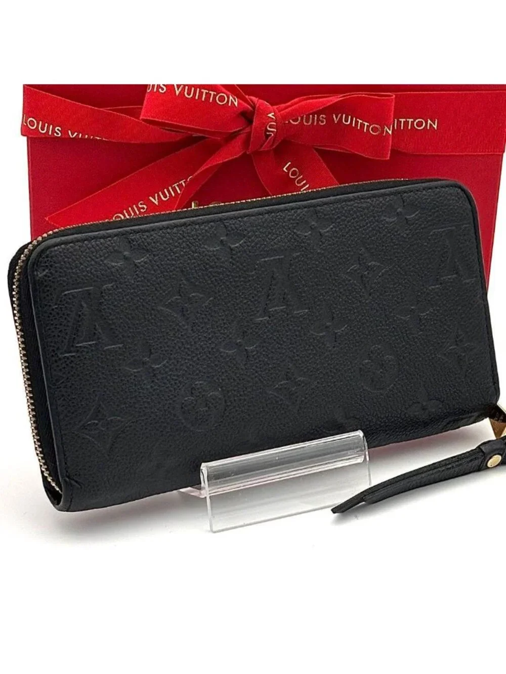 Louis Vuitton Wallet Zippy Monogram Black